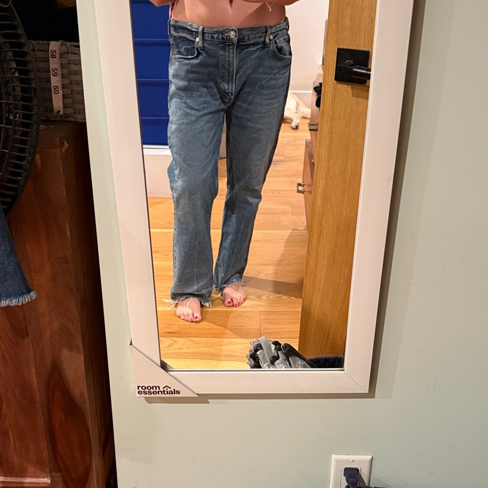 Citizens Of Humanity Blue Boyfriend Jeans